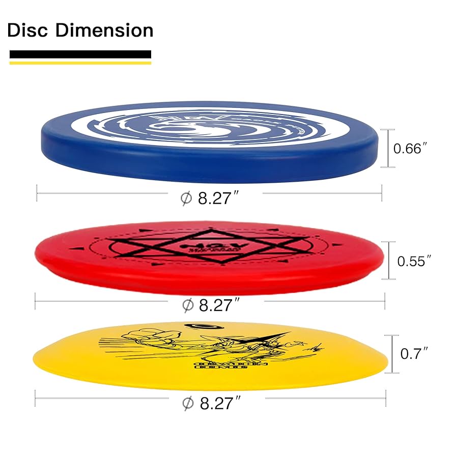 GOLDECK 16 ゴルデック #582 Amazon.com: NQV Disc Golf Set with Backpack,Disc Golf